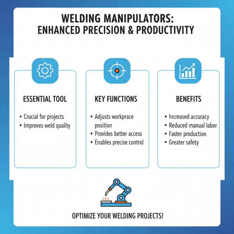 How to Use a Welding Manipulator Effectively for Your Projects?