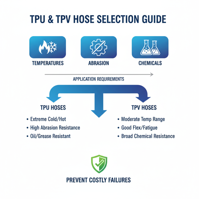 How to Choose the Right TPU TPV Hoses for Your Applications?