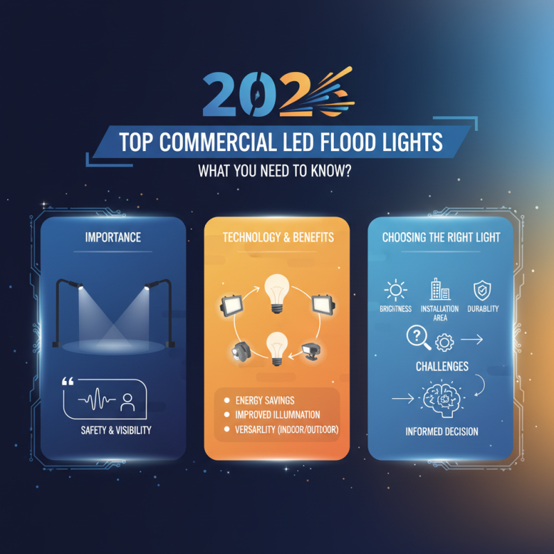 2026 Top Commercial Led Flood Lights What You Need to Know?