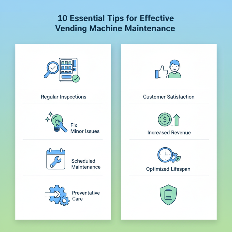 10 Essential Tips for Effective Vending Machine Maintenance?