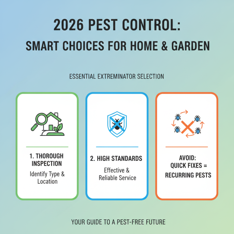 2026 Best Insect Exterminator Services for Home and Garden Care?