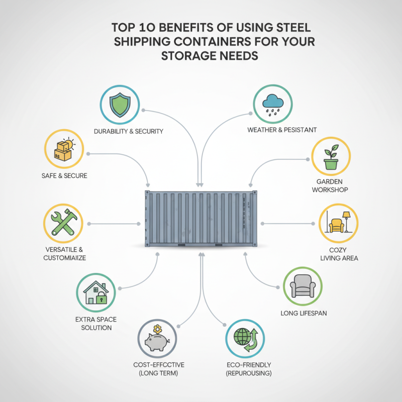 Top 10 Benefits of Using Steel Shipping Containers for Your Storage Needs