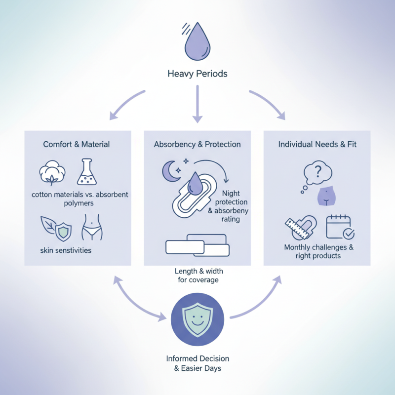 How to Choose Sanitary Towels for Heavy Periods Effectively
