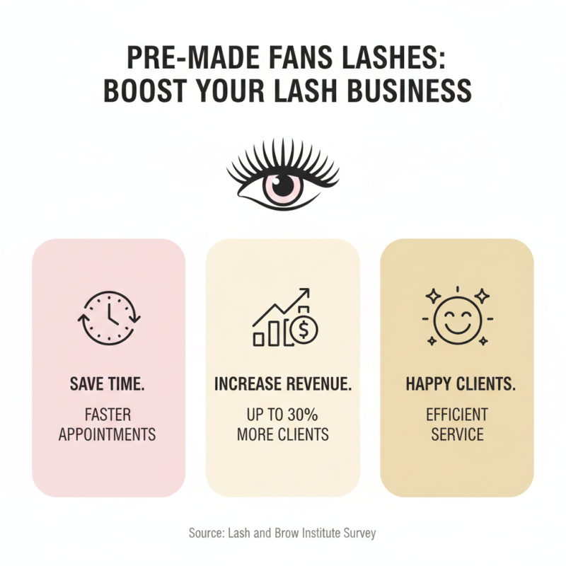 What is Pre Made Fans Lashes and How to Use Them?