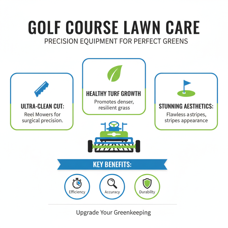 Why You Need a Golf Course Lawn Mower for Perfect Greens?