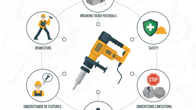 How to Use a Breaking Hammer Effectively for Demolition?