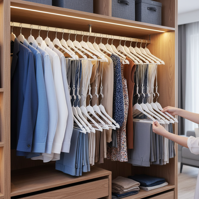 How to Use a Hanger Loop for Better Closet Organization?