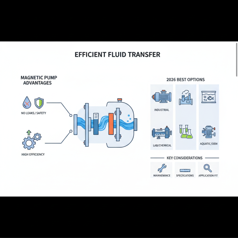 2026 Best Magnetic Pump Options for Efficient Fluid Transfer?