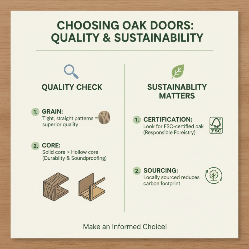 How to Choose the Best Oak Doors for Your Home?
