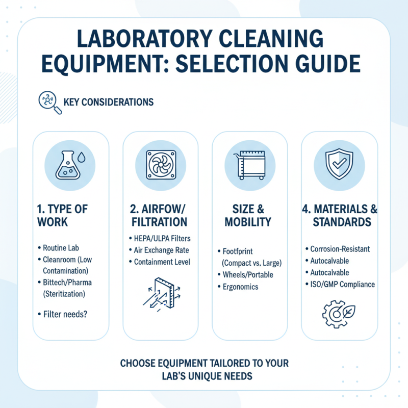 How to Choose the Right Laboratory Cleaning Equipment for Your Needs?