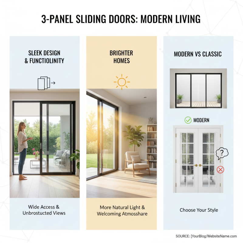 What is a 3 Panel Sliding Patio Door and its Benefits?