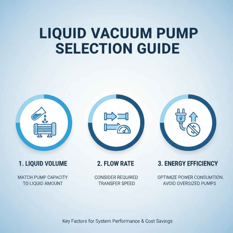 2026 How to Choose the Right Liquid Vacuum Pump for Your Needs?