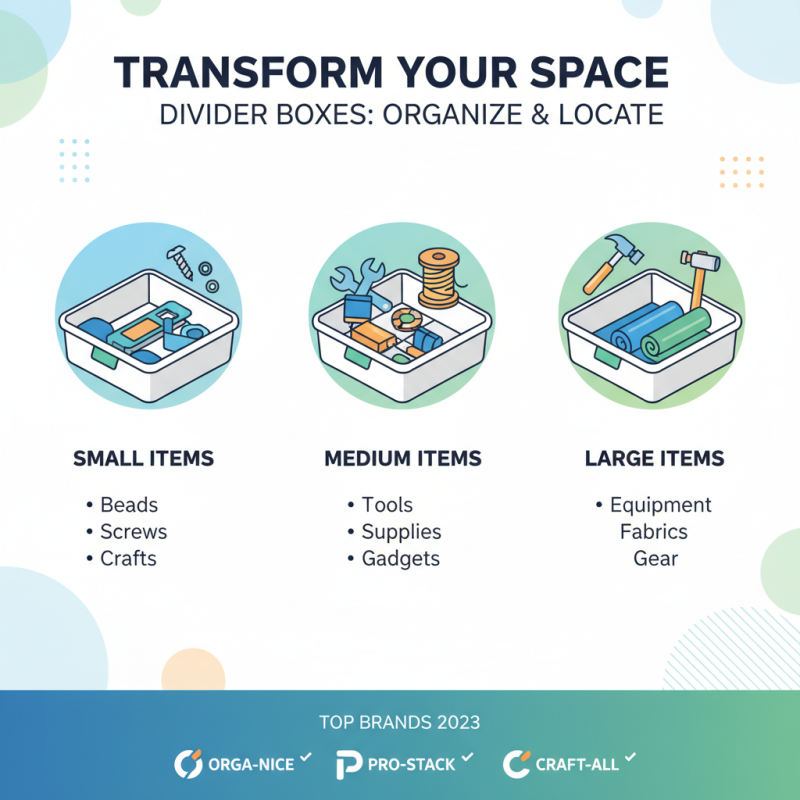 Best Divider Boxes for Organizing Your Space Effectively?