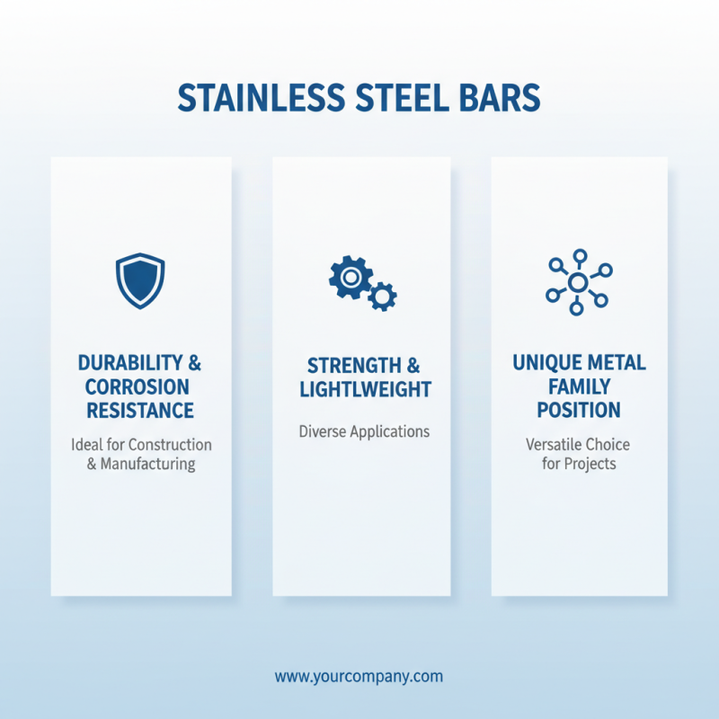 Why Choose Stainless Steel Bar for Your Next Project?