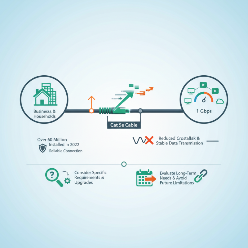 Why Choose Cat 5e Cables for Your Networking Needs?