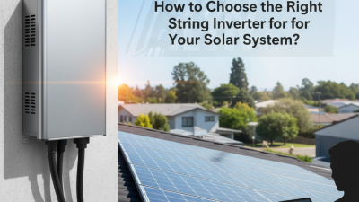How to Choose the Right String Inverter for Your Solar System?