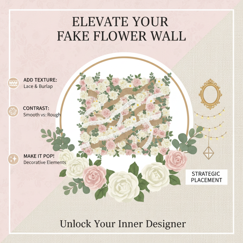 How to Create a Stunning Fake Flower Wall for Your Event
