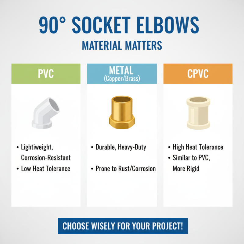 Why Choose a 90 Socket Elbow for Your Plumbing Needs?
