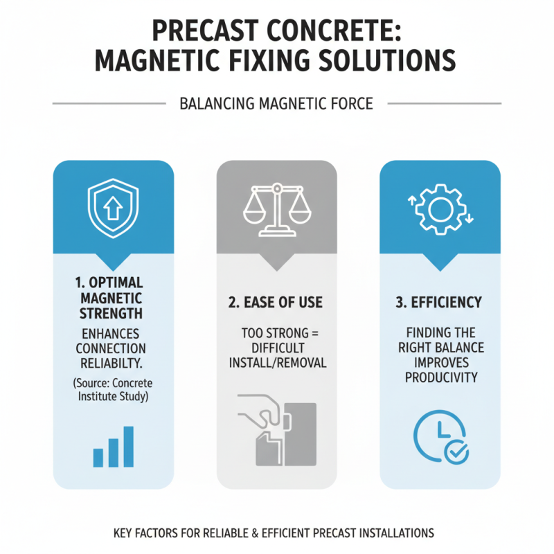 How to Choose Magnetic Fixing Solutions For Precast Concrete?