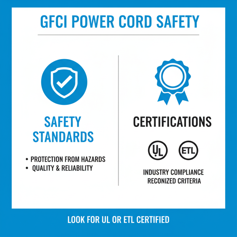 How to Choose the Right GFCI Power Cord for Your Needs?