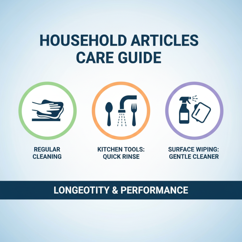 Essential Household Articles Tips for Everyday Use?