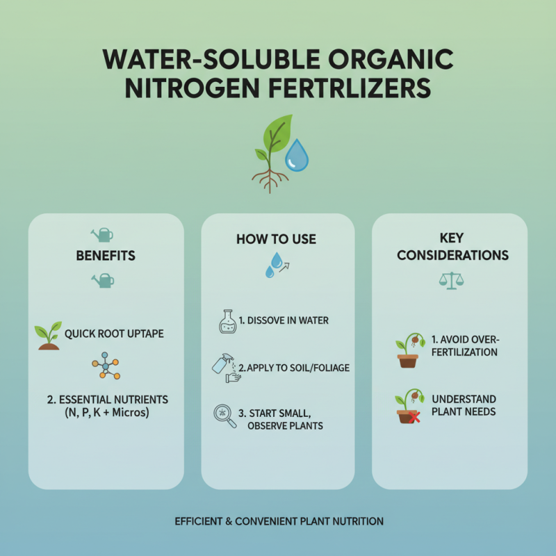 10 Essential Tips for Using Water Soluble Organic Nitrogen Fertilizer Effectively?