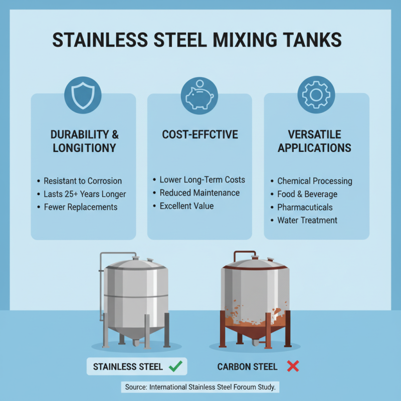 Top Benefits of Using Stainless Steel Mixing Tanks?