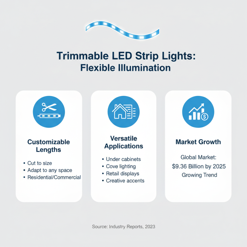 What is Trimmable Led Strip Lights and How to Use Them?