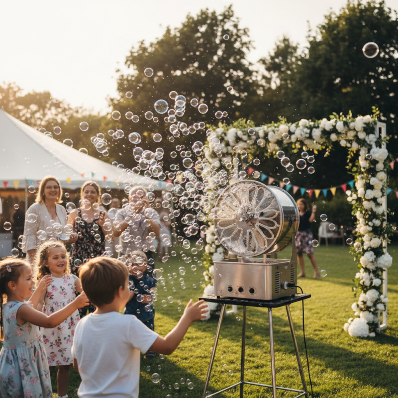 How to Choose the Best Bubble Machine for Your Event?