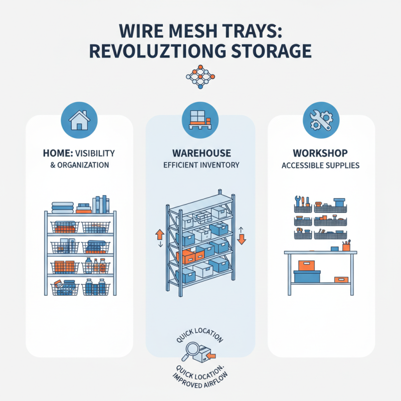 Top 10 Benefits of Using Wire Mesh Trays for Storage Solutions?