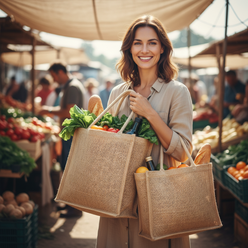 Top 10 Benefits of Using Jute Tote Bags for Everyday Shopping?
