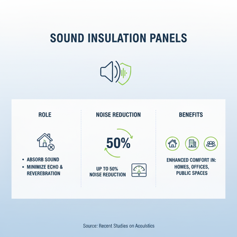 Why Are Sound Insulation Panels Essential for Noise Reduction?