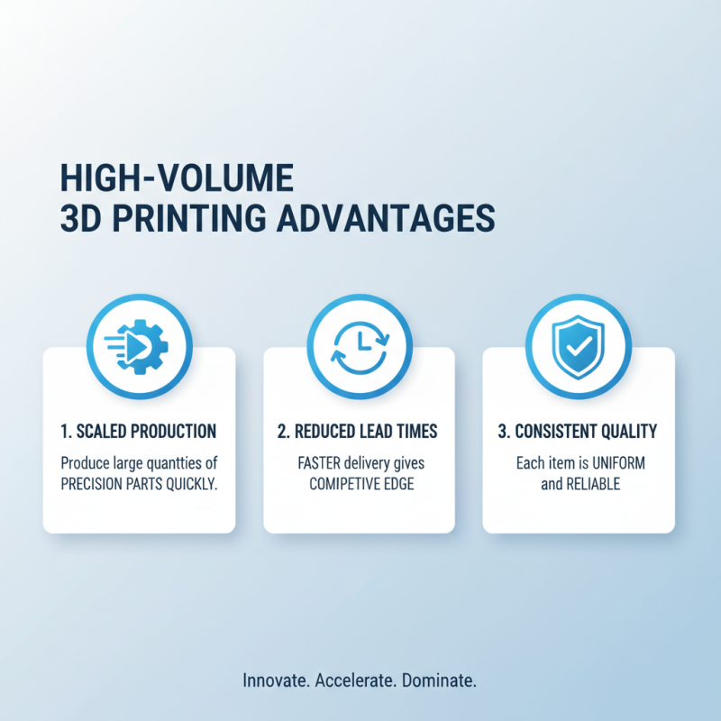 Why Choose a High Volume 3D Printer for Your Business?