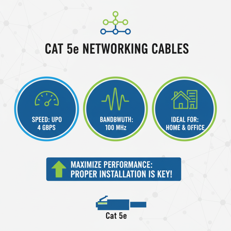 Why Choose Cat 5e Cables for Your Networking Needs?