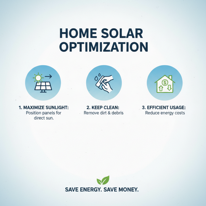 How to Efficiently Use Home Solar Power for Your Energy Needs?