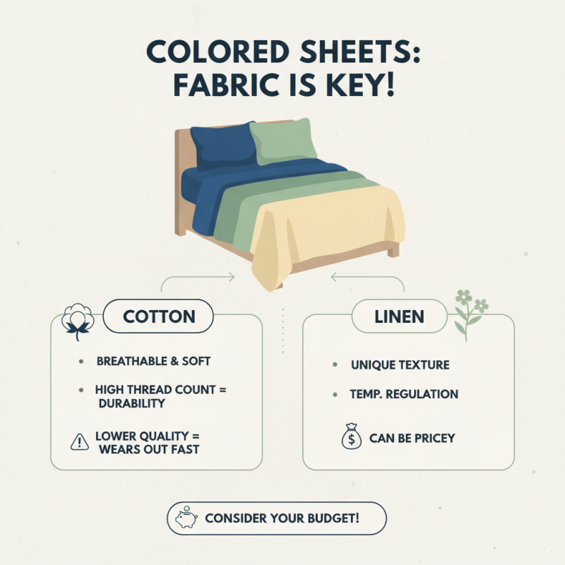 How to Choose the Best Coloured Sheets for Your Bedroom?