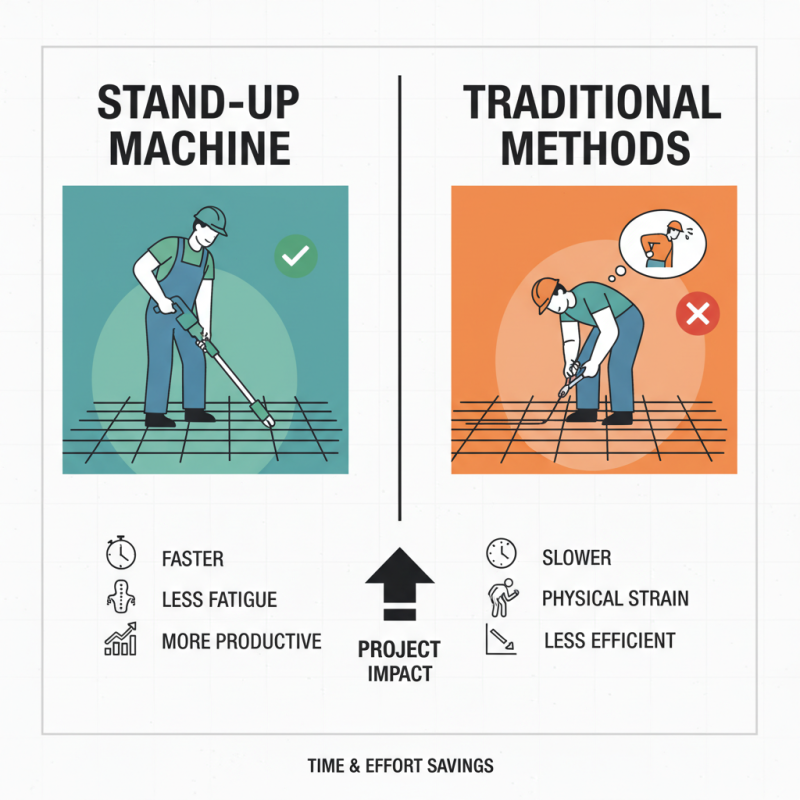 Why You Should Choose a Stand Up Rebar Tying Machine for Your Projects?