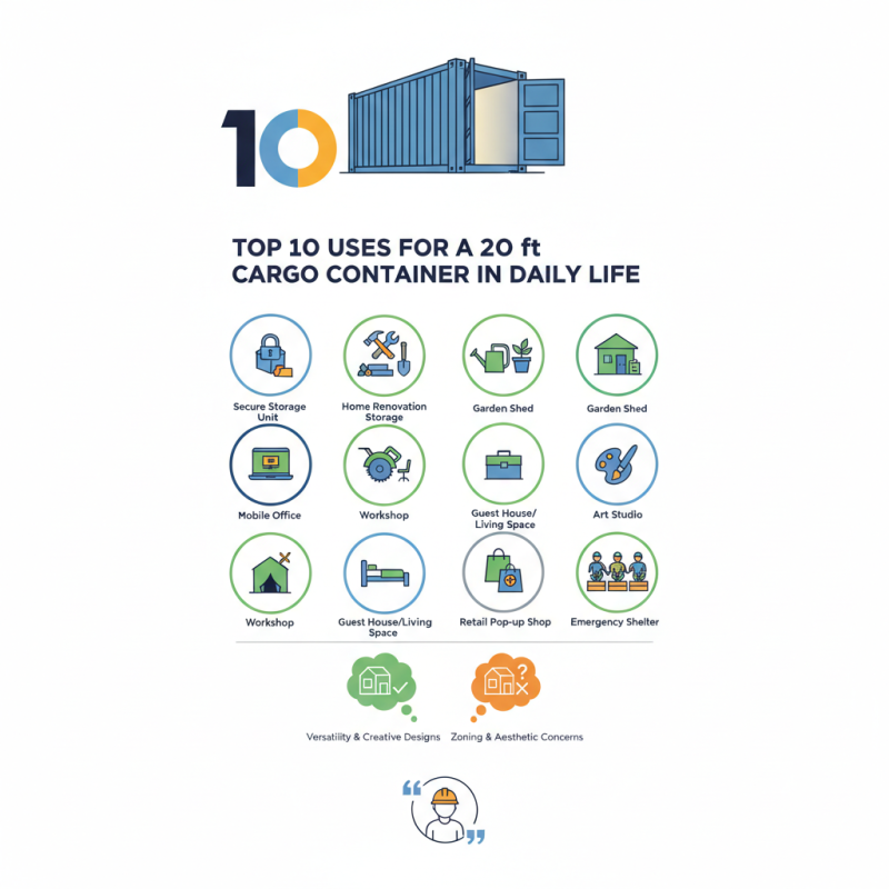 Top 10 Uses for a 20 ft Cargo Container in Daily Life?