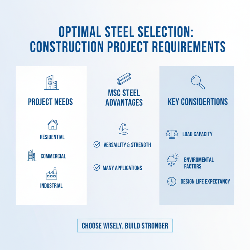 How to Choose MSC Steel for Your Construction Projects?