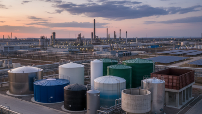 Top 10 Industrial Water Tank Options for Optimal Storage Solutions?