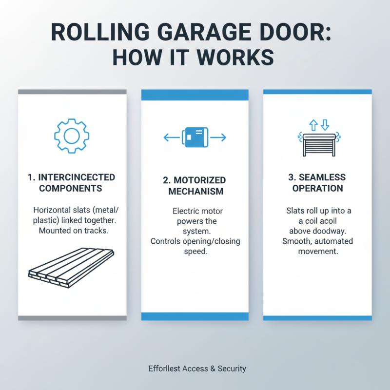 What is a Rolling Garage Door and How Does it Work?