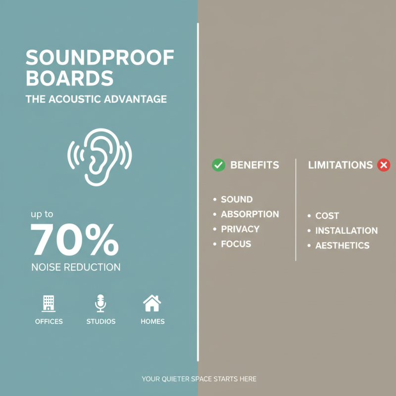 What is a Soundproof Board and How Does It Work?