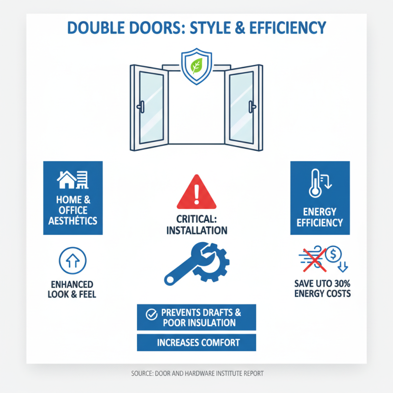 2026 Best Double Doors for Home and Office Designs to Enhance Your Space?