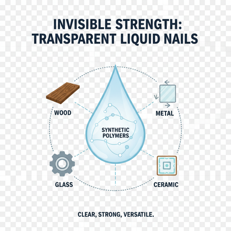 How to Use Transparent Liquid Nails for Strong Bonding Solutions?
