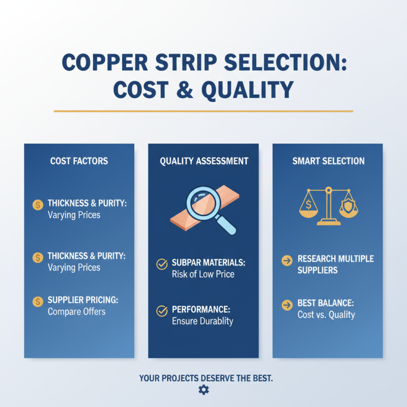 How to Choose the Right Copper Strip for Your Projects?