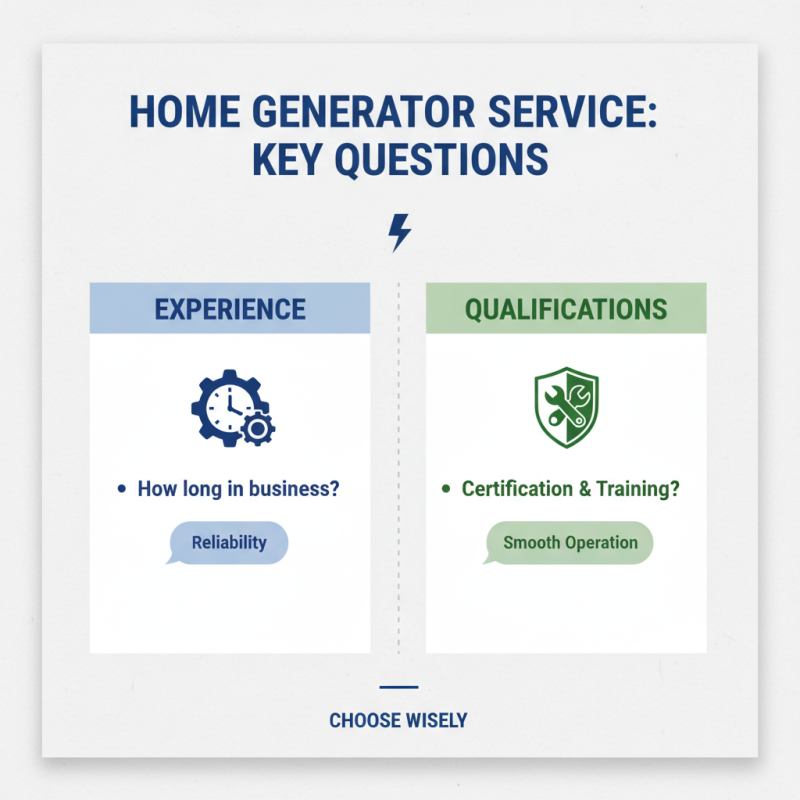 2026 How to Choose the Best Home Generator Service for Your Needs?