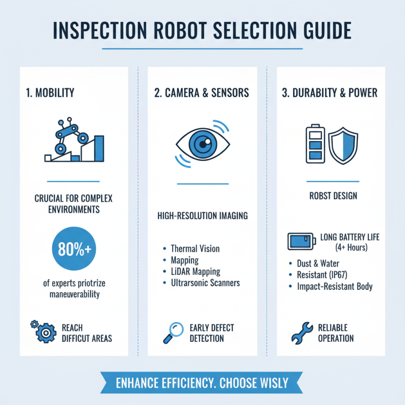 How to Choose the Best Inspection Robot for Your Needs?