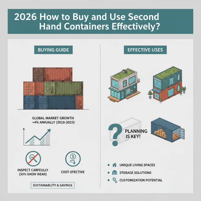 2026 How to Buy and Use Second Hand Containers Effectively?