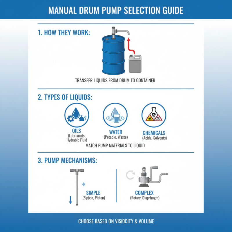 2026 How to Choose the Right Manual Drum Pump for Your Needs?