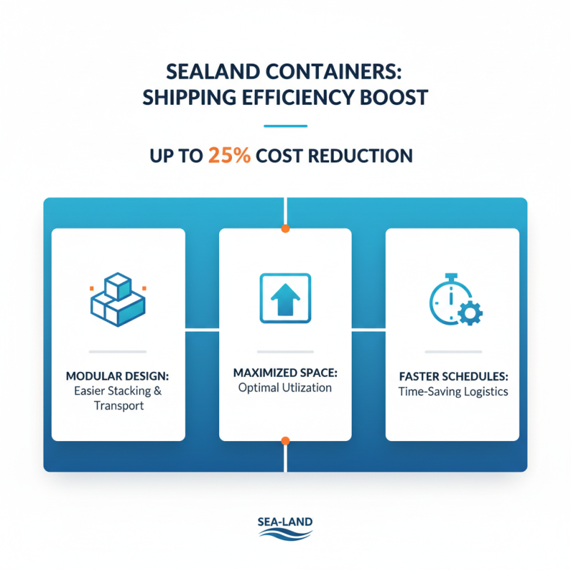 Top 10 Sealand Container Benefits for Efficient Shipping Solutions?